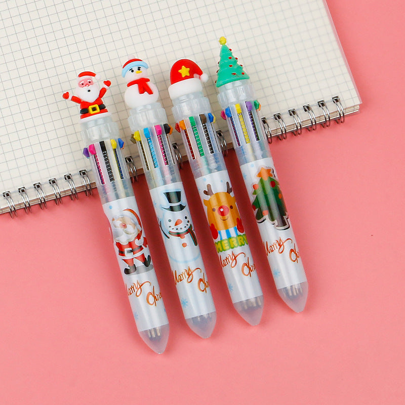 Wholesale Random Style Christmas Plastic Ballpoint Pen